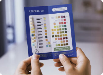 Urinox-10 Urine Test Strips and Urinox Mobile App